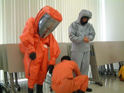硫化水素災害対応訓練